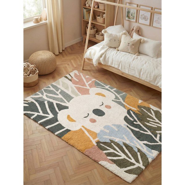 Prateľný/ručne tkaný bavlnený detský koberec 140x200 cm Snuggle Tabea – Hanse Home-image-1