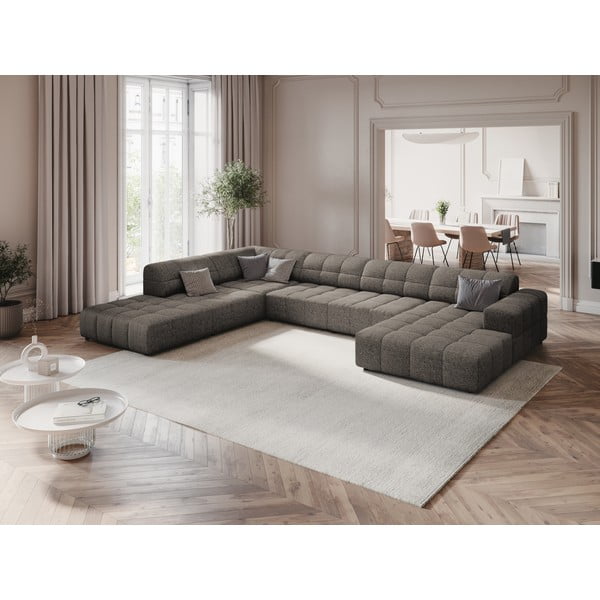 Tmavosivá rohová pohovka (ľavý roh/do tvaru "U") Chicago – Cosmopolitan Design-image-1