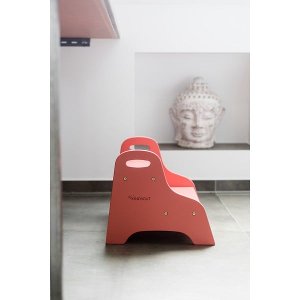 Svetločervený stupienok Dusky Pink – Kindsgut-image-1