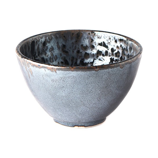 Čierno-sivá keramická miska Mij Pearl, ø 13 cm