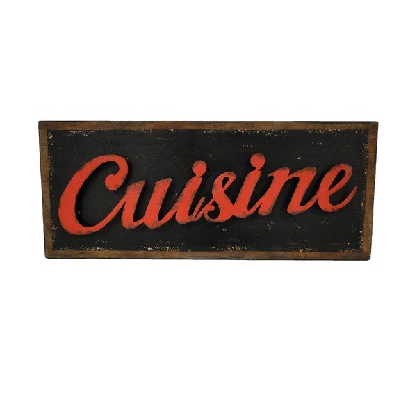 Nástenná ceduľa Antic Line Vintage Cuisine