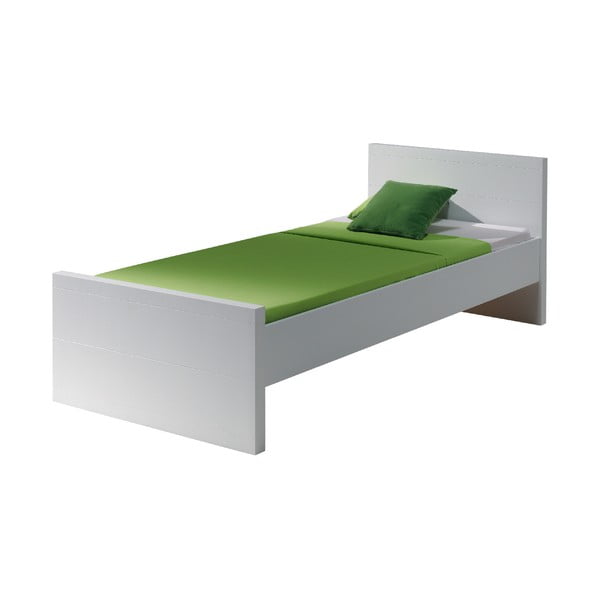 Biela posteľ Vipack Lara White, 120 × 200 cm