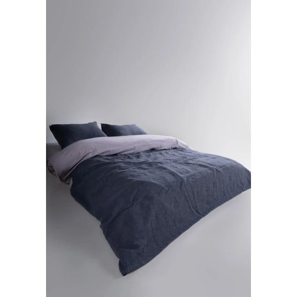 Tmavosivá súprava prikrývky a obliečky na vankúš zo žakára 180x240 cm Jacquard – Mila Home Luxury-image-4