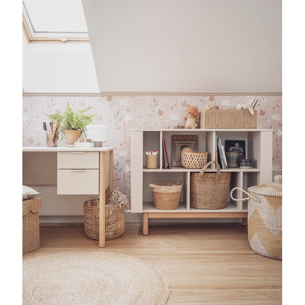 Béžová detská knižnica 120x40 cm Miloo – Pinio-image-3