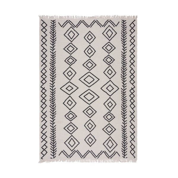 Čiernobiely koberec 80x150 cm Edie – Flair Rugs