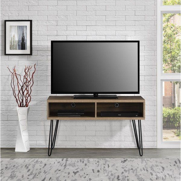 TV stolík v dekore orecha v prírodnej farbe 107x63 cm Owen – Støraa-image-1