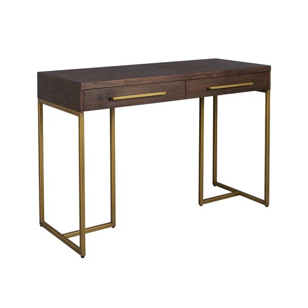 Konzolový stolík v dekore akácie v tmavo prírodnej farbe 45x120 cm Class – Dutchbone-image-2