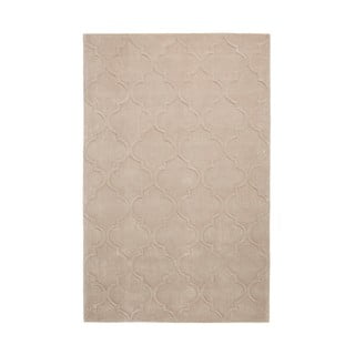 Béžový ručne tuftovaný koberec Think Rugs Hong Kong Puro Beige, 150 × 230 cm