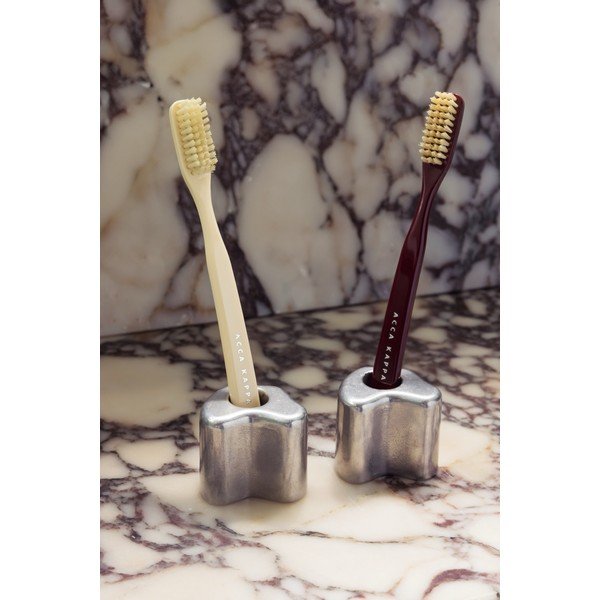 Kovový držiak na zubné kefky v striebornej farbe Mis – noo.ma-image-2