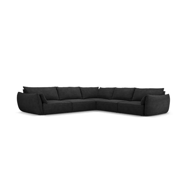 Tmavosivá rohová pohovka (variabilná) Vanda - Mazzini Sofas-image-2