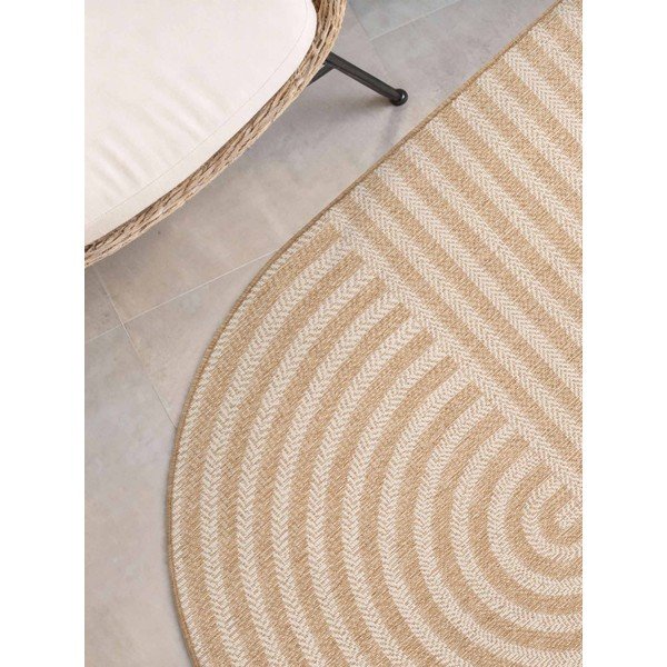 Krémovobiely/v prírodnej farbe vnútorný a vonkajší koberec 160x230 cm Haringey Woodfield – Ted Baker-image-2