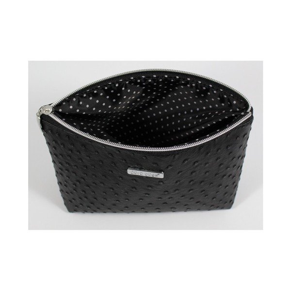 Čierna kozmetická taštička Dara bags Baggio Big No.19-image-1
