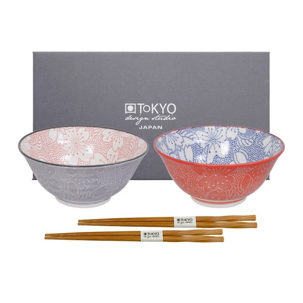 4-dielny porcelánový set Tokyo Design Studio Saika