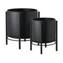 Kovové obaly na kvetináče v súprave 2 ks Svarta – House Nordic