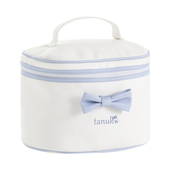 Modro-biela taška Tanuki Toilet Bag, 30 × 20 cm