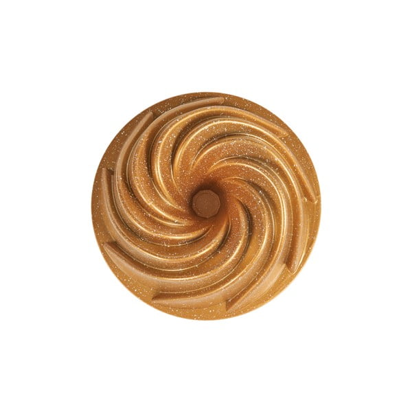 Forma na pečenie z liateho hliníka v zlatej farbe Bonami Selection Rosa-image-2