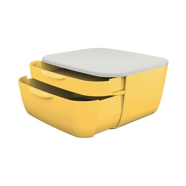 Žltá zásuvková škatuľa Leitz Cosy-image-4