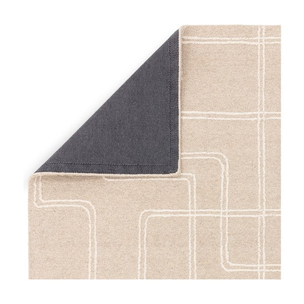 Béžový ručne tkaný vlnený koberec 200x300 cm Ada – Asiatic Carpets-image-3