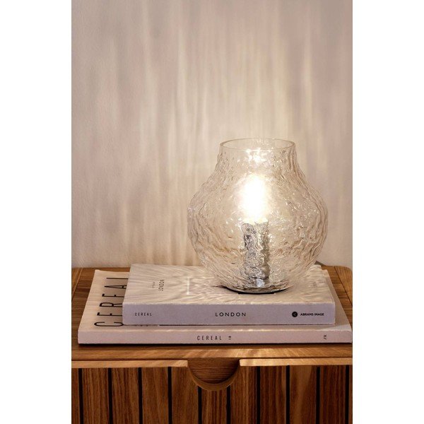 Sklenená stolová lampa (výška  15 cm) Breen – Jotex-image-1