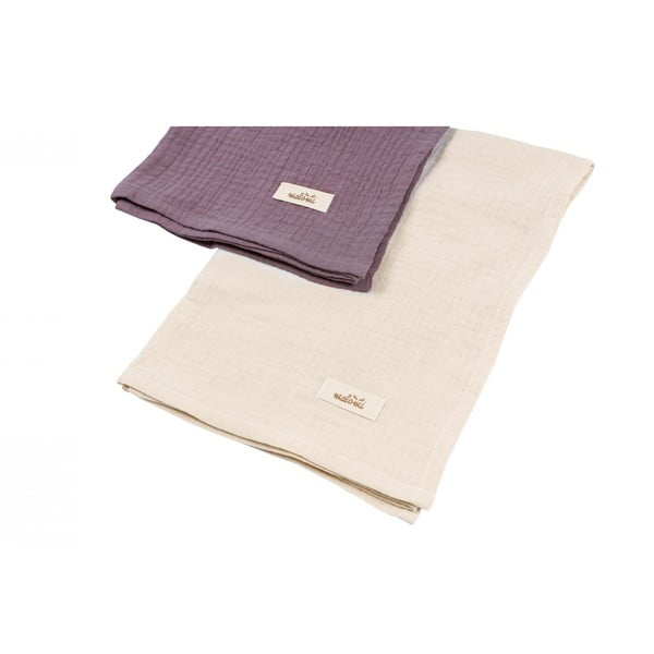 Mušelínové plienky 2 ks Muslin – Malomi Kids-image-1