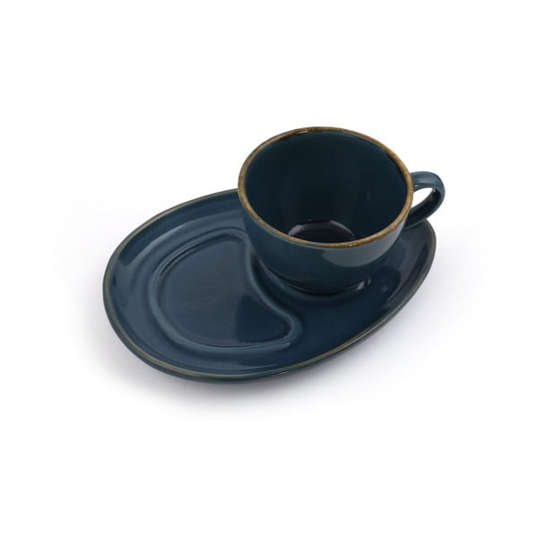 Tmavomodré keramické šálky v súprave 2 ks 0.21 l – Hermia-image-3