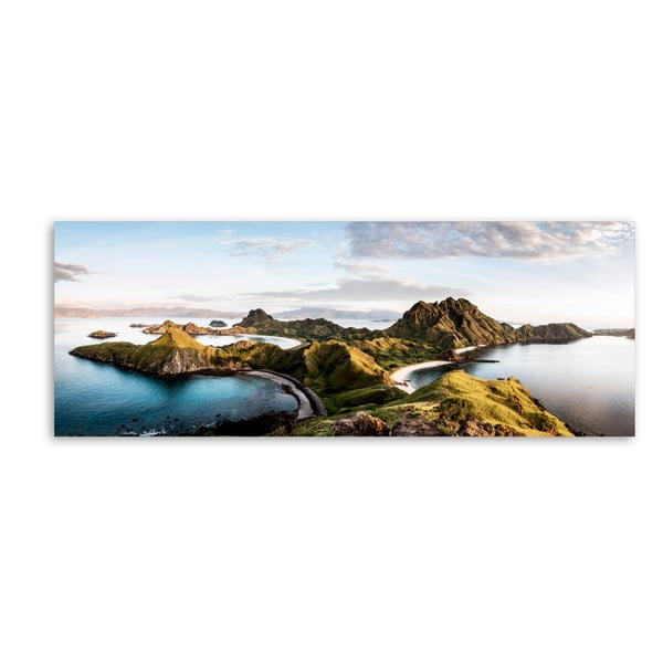Obraz Styler Canvas Komodo Views, 60 × 150 cm