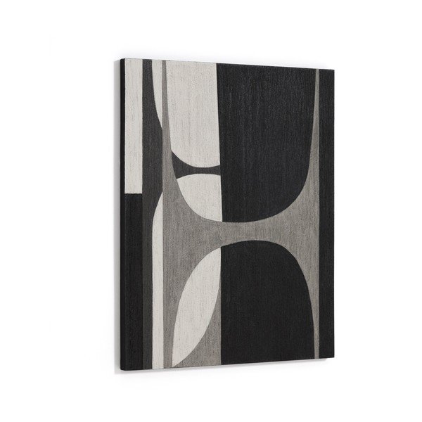 Ručne maľovaný obraz na plátne 80x100 cm Onure – Kave Home