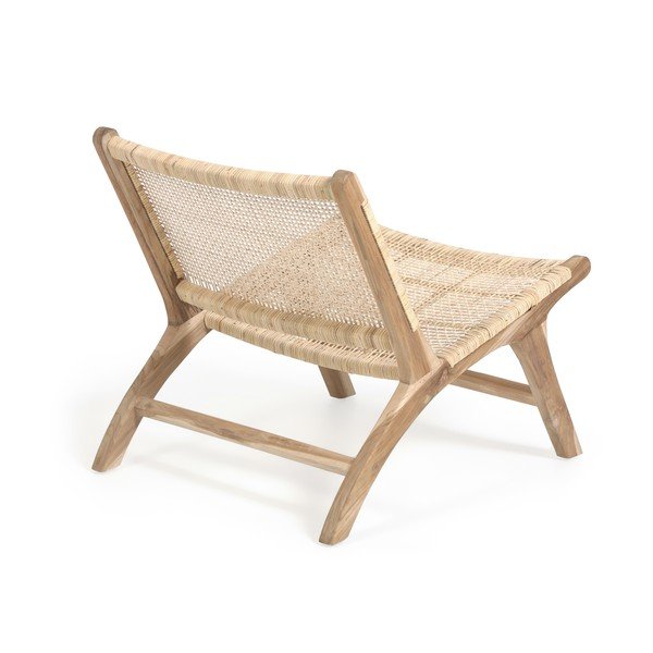 Kreslo s výpletom v prírodnej farbe Beida – Kave Home-image-4