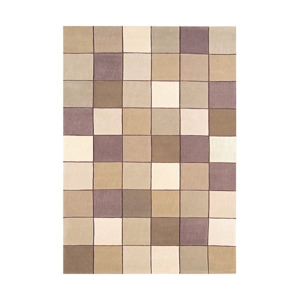 Koberec Asiatic Carpets Eden Pixel Beige, 60x120 cm