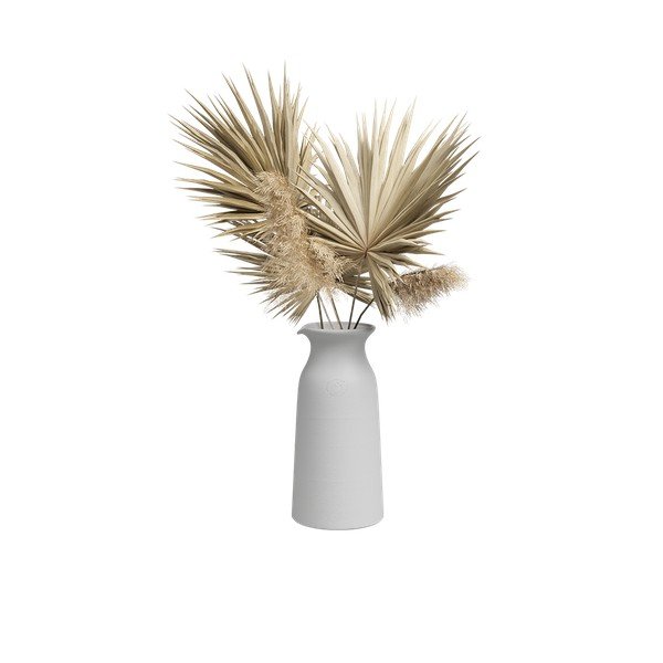 Biela keramická ručne vyrobená váza (výška 30 cm) Bia – Artevasi-image-4