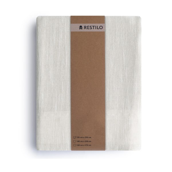 Krémovobiely záves 140x270 cm Valeta – Restilo-image-4