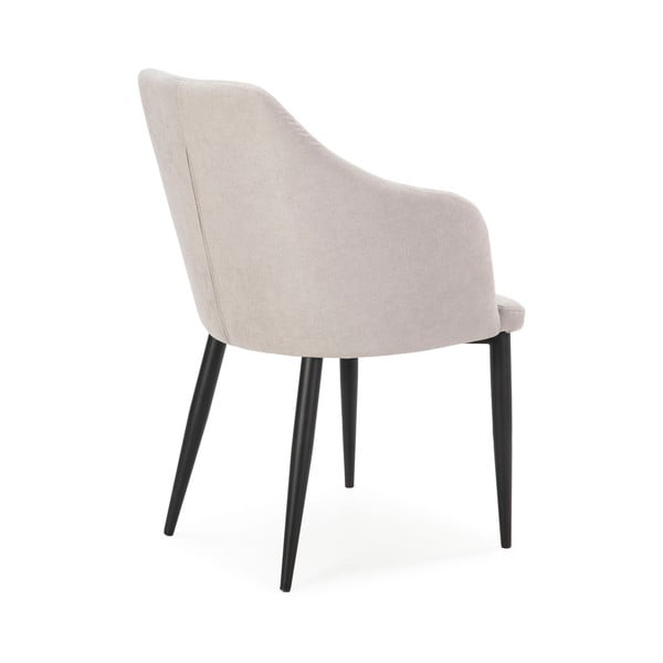 Svetlosivé čalúnené jedálenské kreslá v súprave 2 ks Nadi – Marckeric-image-3