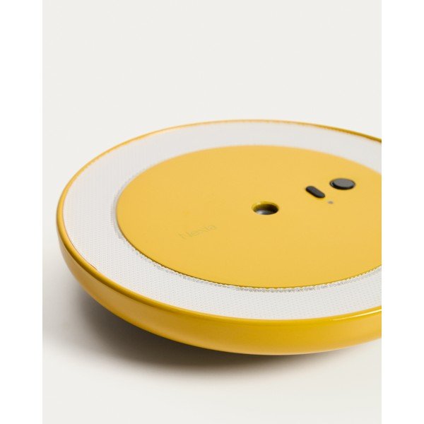 Žlté LED závesné svietidlo so stmievačom s kovovým tienidlom ø 16 cm Porte – Kave Home-image-2