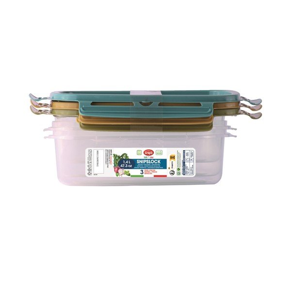 Potravinové škatuľky v súprave 3 ks Snipslock – Snips-image-3