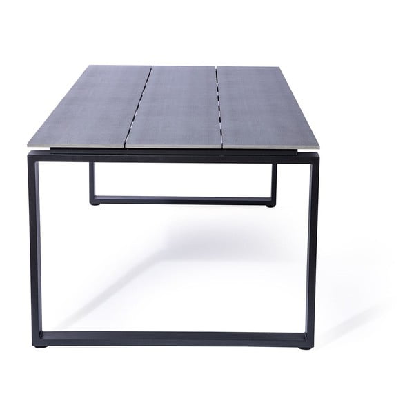 Súprava 4 ratanových jedálenských stoličiek Gabriela a čierneho stola Strong - Bonami Essentials-image-3