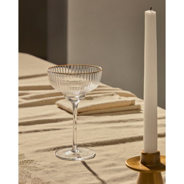 Pohár na sekt 280 ml Ayan – Kave Home-image-1