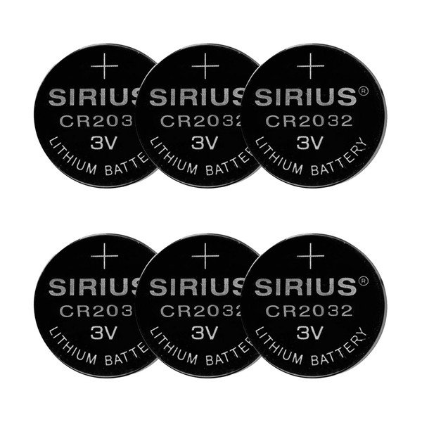 Lithiové batérie 6 ks DecoPower – Sirius