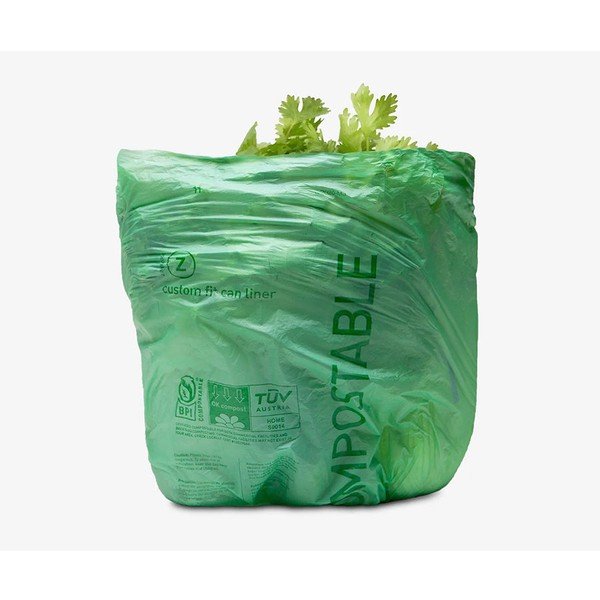 Kompostovateľné vrecia na odpadky 60 ks 4 l Z – simplehuman-image-1