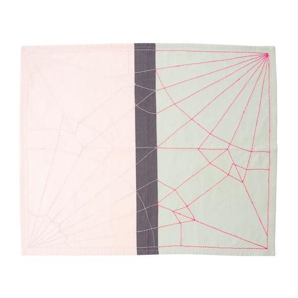 Kuchynská utierka Crane Neon Pink, 55x65 cm