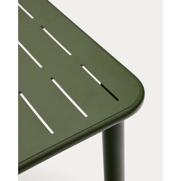 Oceľový záhradný jedálenský stôl 90x180 cm Brai – Kave Home-image-4