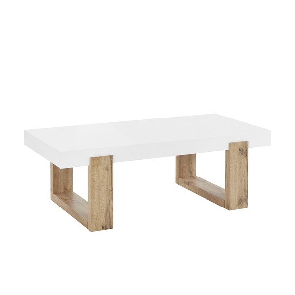 Biely konferenčný stolík 60x120 cm Solid – Støraa-image-1