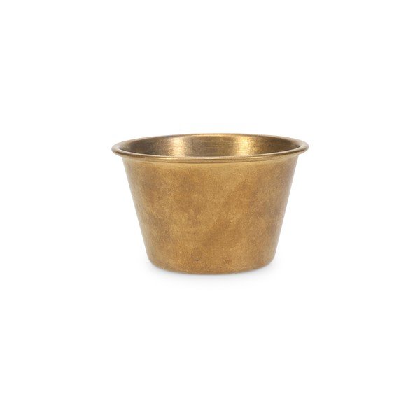 Kovová servírovacia miska v zlatej farbe 110 ml Serve – BonBistro