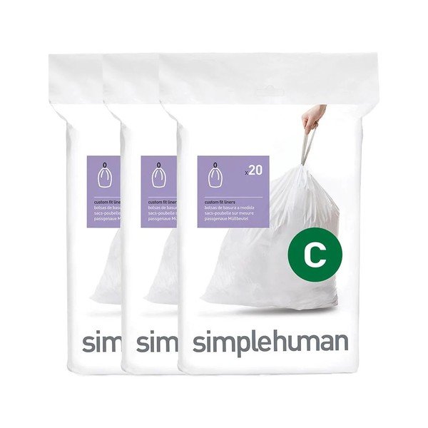 Vrecia na odpadky 60 ks 12 l C - simplehuman-image-3