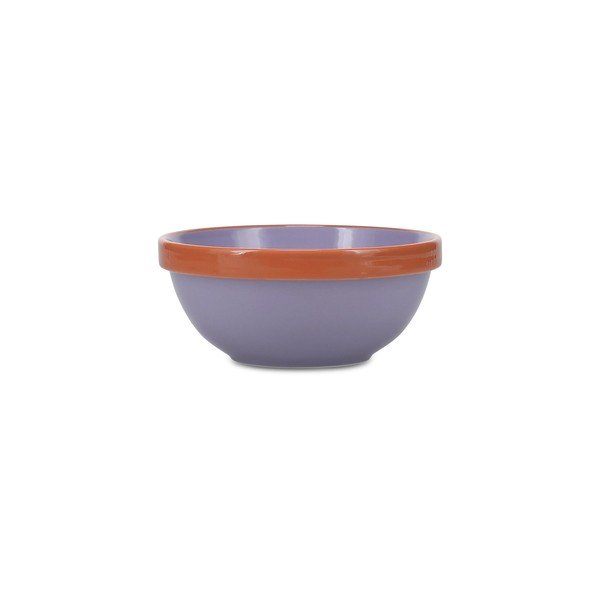 Oranžová/fialová kameninová miska 710 ml Duo – ONA-image-4