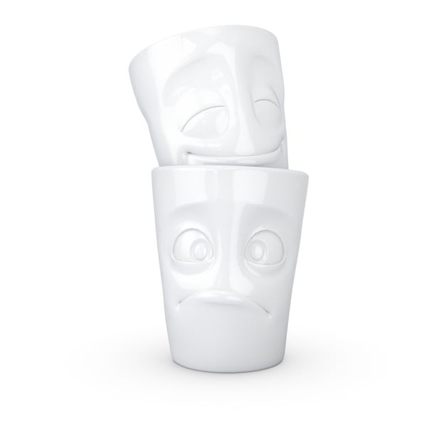 Sada 2 bielych hrnčekov 58 products-image-1