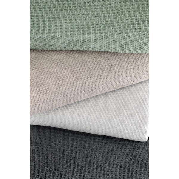 Biela bavlnená prikrývka na dvojlôžko 220x240 cm - Mijolnir-image-1