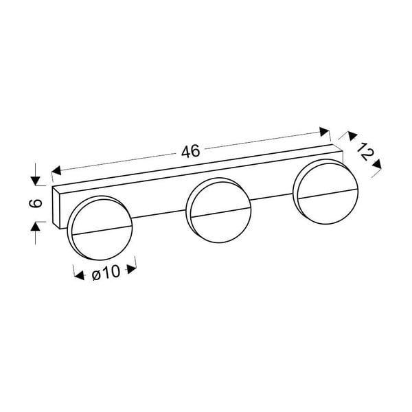 Biele LED nástenné svietidlo Sing - Candellux Lighting-image-3