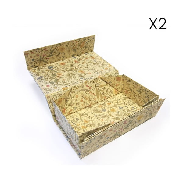 Darčekové škatule v súprave 2 ks 39x49 cm Primavera – Kartos-image-1