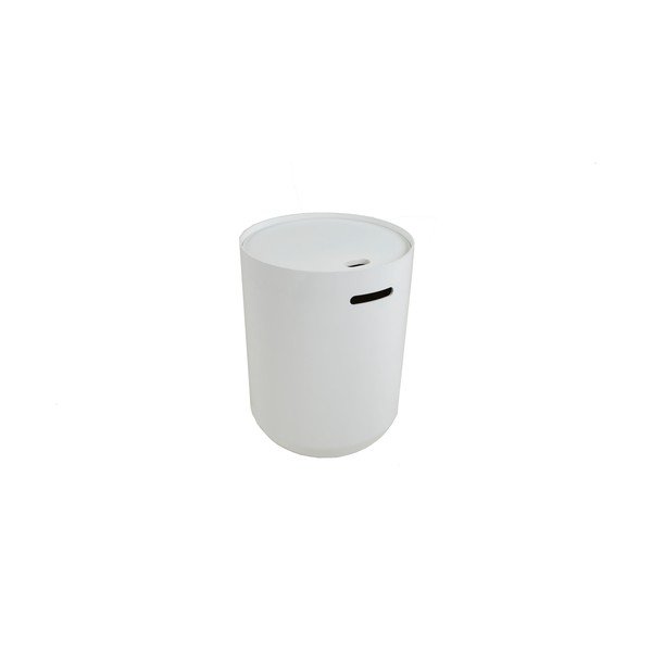 Biely odkladací stolík Canett Olivia, ⌀ 39 cm-image-3