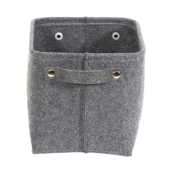 Sivý plstený úložný košík Compactor Felt Basket, 29 x 24 cm-image-3